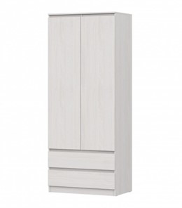 Шкаф 2-дверный Бриз-1 комбинированный, ясень анкор светлый во Владикавказе