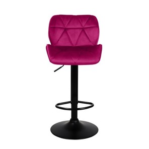 Барный стул Кристалл  WX-2583 белюр бордовый во Владикавказе