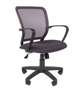 Кресло CHAIRMAN 698 black TW, ткань, цвет серый во Владикавказе