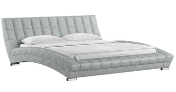Двуспальная кровать Оливия 180 арт. Дарлинг грей сандал (светло-серый) с основанием во Владикавказе