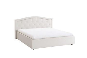 Кровать 2-спальная Верона 1,6 белый (экокожа) во Владикавказе