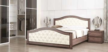Кровать в спальню СВ-Стиль Стиль 1, 160х190, кожзам, с основанием во Владикавказе