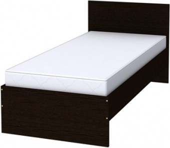 Спальная кровать K09 с основанием, цвет Венге во Владикавказе