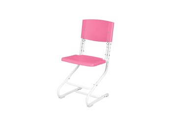 Регулируемый детский стул СУТ.01 Пластик (рост от 130 см), Розовый во Владикавказе