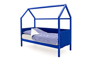 Кровать-домик в детскую «Svogen синий» мягкая во Владикавказе