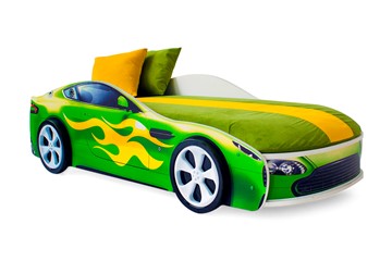 Кровать-машина в детскую Бондимобиль зеленый во Владикавказе