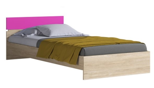 Кровать подростковая Формула, 900 розовый с основанием во Владикавказе - изображение