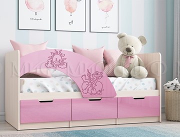 Детская кровать Юниор-3, Розовый металлик во Владикавказе