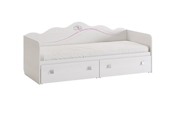 Кроватка Фэнтези с ящиками, белый рамух во Владикавказе