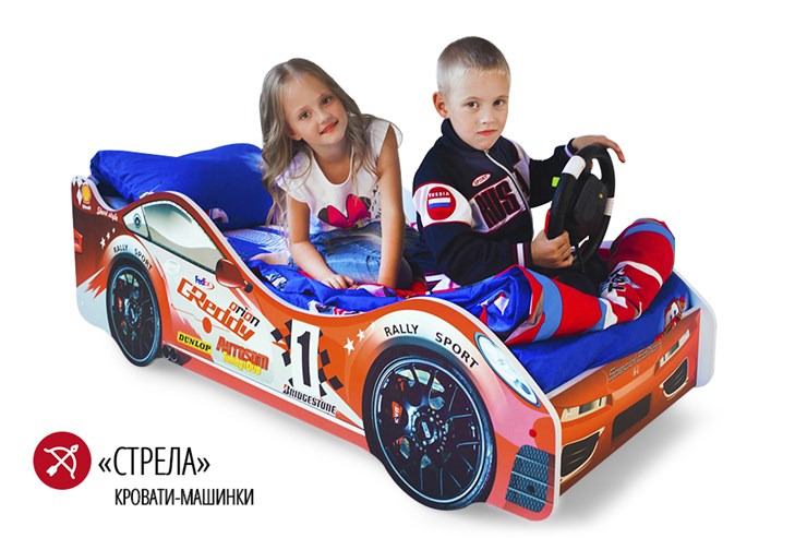 Кровать-машина детская Стрела во Владикавказе - изображение 1