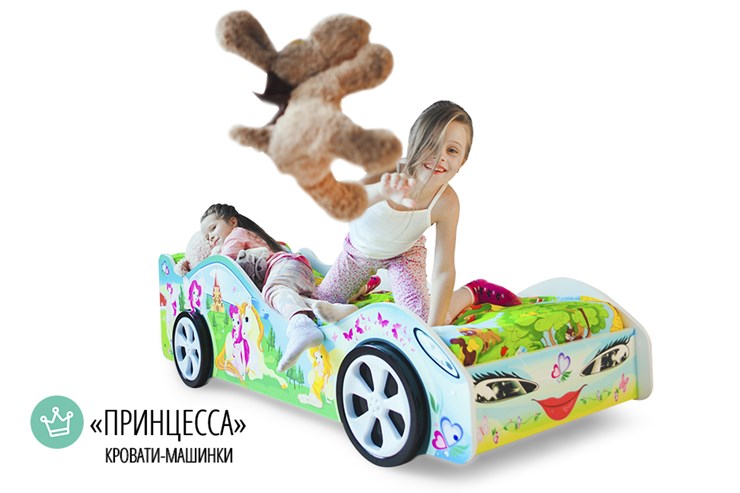 Кровать-машина детская Принцесса во Владикавказе - изображение 3