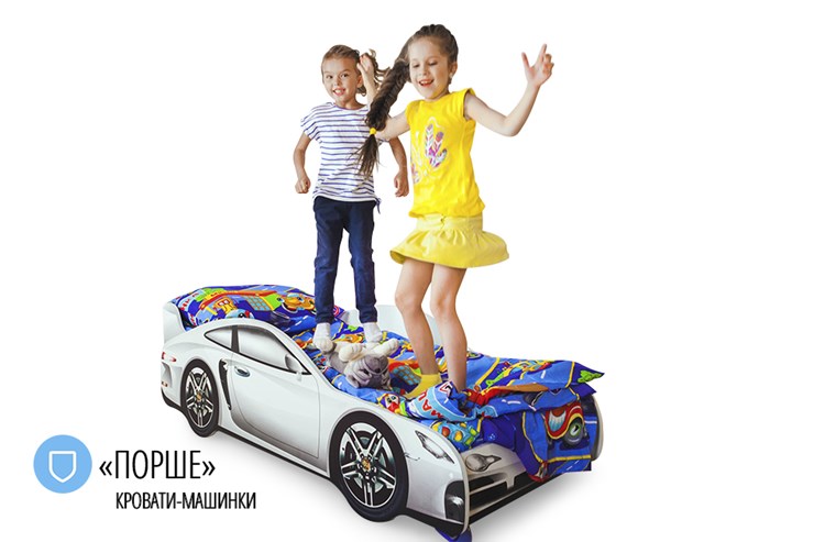 Детская кровать-машина Porsche во Владикавказе - изображение 4