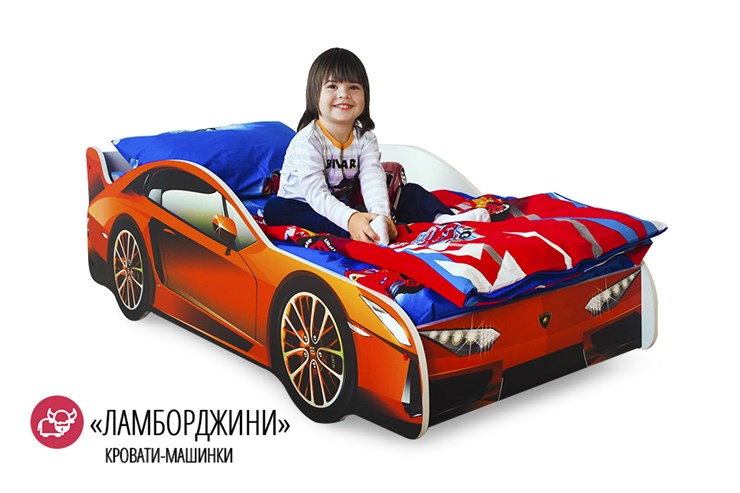 Детская кровать-машина Lamborghini во Владикавказе - изображение 1