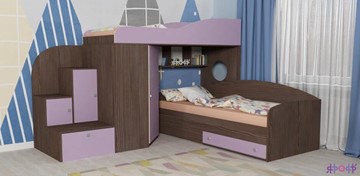 Детская кровать-шкаф Кадет-2, корпус Бодего, фасад Ирис во Владикавказе