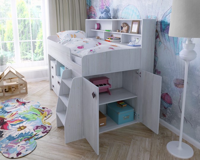 Кровать-чердак Малыш-5, цвет Винтерберг во Владикавказе - изображение 6