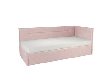 Кроватка 0.9 Альба (Тахта), нежно-розовый (велюр) во Владикавказе