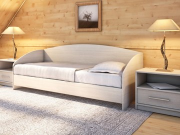 Подростковая кровать Этюд Софа, 90х190, ясень шимо светлый во Владикавказе