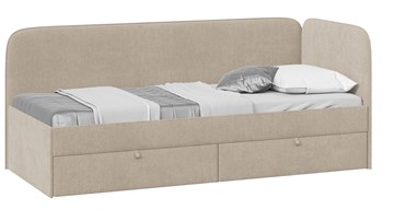 Подростковая кровать Молли тип 1 (80), Микровелюр Scandi Cream 03 во Владикавказе