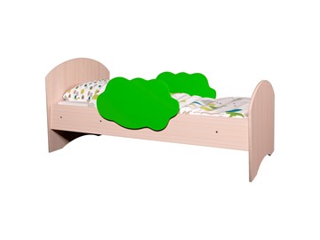Детская кровать Тучка, корпус Дуб млечный, фасад Лайм во Владикавказе