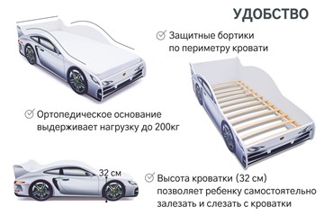 Детская кровать-машина Porsche во Владикавказе - предосмотр 6