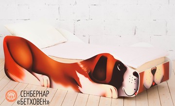 Детская кровать-зверёнок Сенбернар-Бетховен во Владикавказе - предосмотр