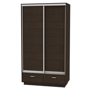 Шкаф 2-дверный Весенний HK7, 2155х1200х600 (D3D3), Венге во Владикавказе