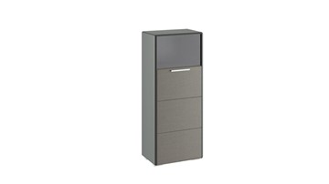Шкаф Наоми комбинированный одностворчатый, цвет Фон серый, Джут ТД-208.07.28 во Владикавказе