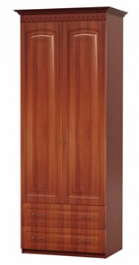 Шкаф Гармония-4, 2-х створчатый с ящиками, цвет Итальянский орех во Владикавказе