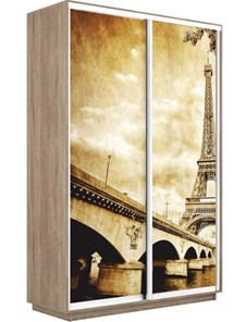 Шкаф 2-х дверный Экспресс 1200x450x2200, Париж/дуб сонома во Владикавказе
