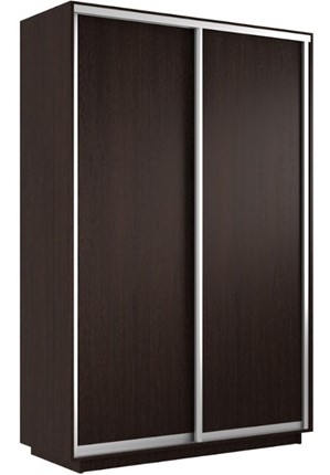 Шкаф 2-дверный Экспресс (ДСП) 1200х600х2400, венге во Владикавказе - изображение