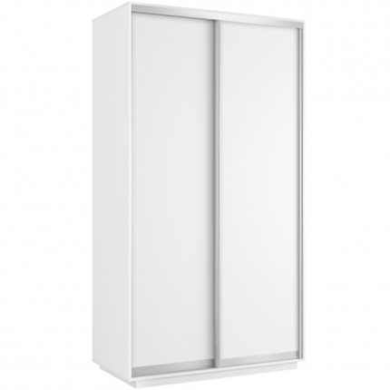 Шкаф 2-дверный Хит (ДСП), 1200x600x2200, белый снег во Владикавказе - изображение
