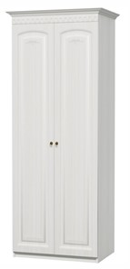 Распашной шкаф Гармония-4, 2-х створчатый, цвет Дуб беленый во Владикавказе