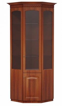 Угловой шкаф Гармония-4, витрина МЦН во Владикавказе - изображение