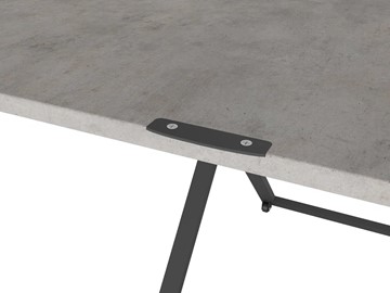 Складной стол-трансформер Генри, бетон чикаго/чёрный во Владикавказе - предосмотр 4