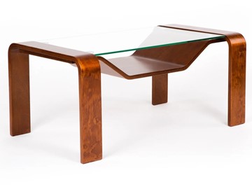 Стеклянный столик Мебелик Гурон 1 (вишня) во Владикавказе