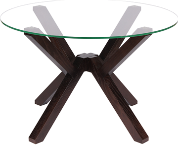 Стеклянный столик Берген-2, венге во Владикавказе