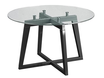 Стеклянный столик Рилле-445 (серый графит) во Владикавказе - предосмотр