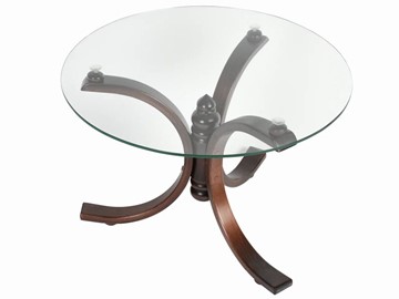 Стеклянный столик в зал Лорд (темно-коричневый) во Владикавказе