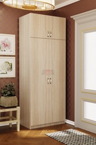 Шкаф для одежды Флагман - 4, Дуб Сонома во Владикавказе