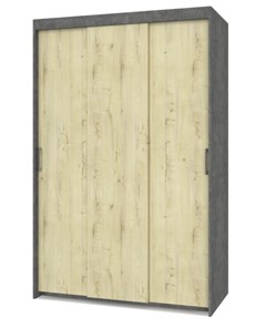 Шкаф трехстворчатый Томас Т31, Камень темный/Ирландский дуб во Владикавказе - предосмотр