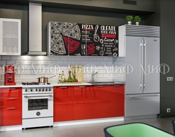 Готовая кухня фотопечать Пицца 2,0 во Владикавказе