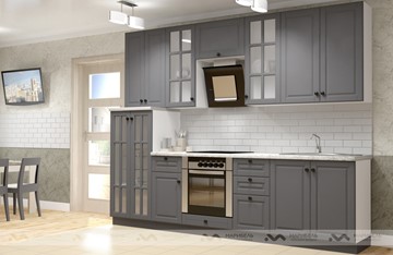 Модульный кухонный гарнитур Верона 2800, цвет Графит во Владикавказе