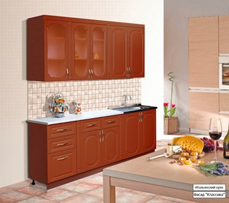 Кухонный гарнитур Классика 2000, цвет Итальянский орех во Владикавказе