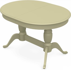 Кухонный раздвижной стол Леонардо-2 исп. Овал, тон 10 (Морилка/Эмаль) во Владикавказе