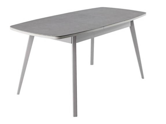 Кухонный раскладной стол Артктур, Керамика, grigio серый, 51 диагональные массив серый во Владикавказе - изображение