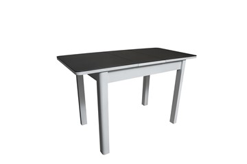 Кухонный раскладной стол Айсберг-1СТ белое-черное во Владикавказе - предосмотр 1