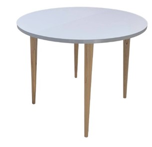 Кухонный стол круглый Серый камень 90*90 см ЛДСП во Владикавказе