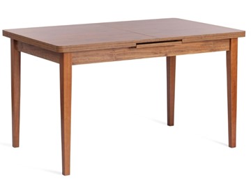 Кухонный раскладной стол AISHA (mod. 1151) ЛДСП+меламин/дерево граб, 130+35х80х75, walnut (орех) во Владикавказе