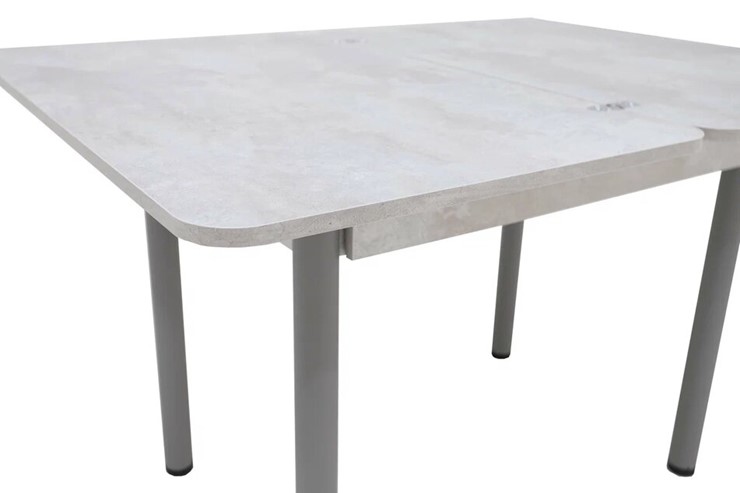 Кухонный стол раскладной Прайм-3Р, Цемент светлый во Владикавказе - изображение 3