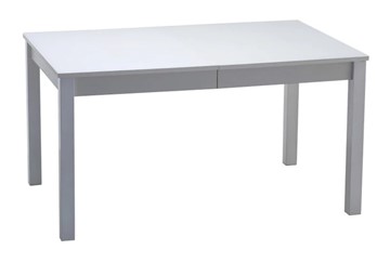 Кухонный раздвижной стол Нагано-2 стекло белое opti (хром-лак) 1 во Владикавказе
